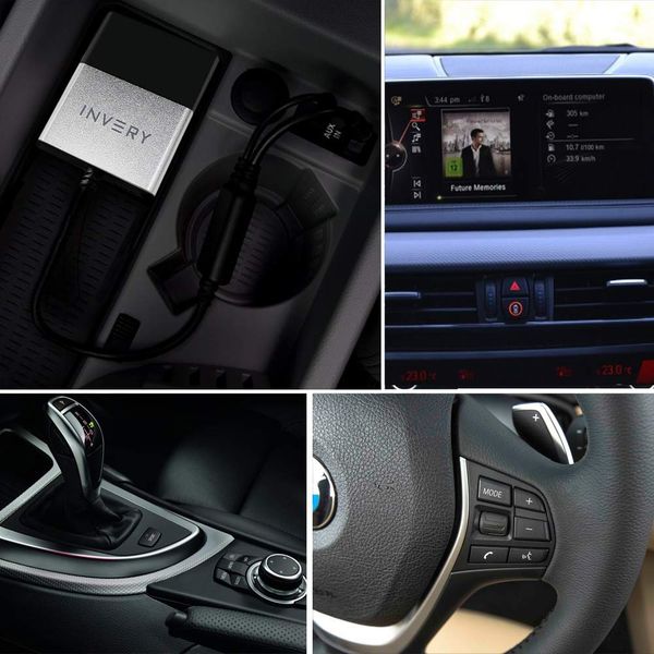 CarElite 300B BT streaming - med BMW-kabel